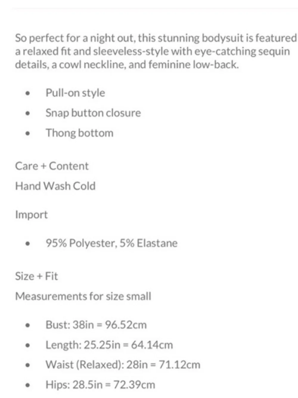 Sequined Free People Bodysuit